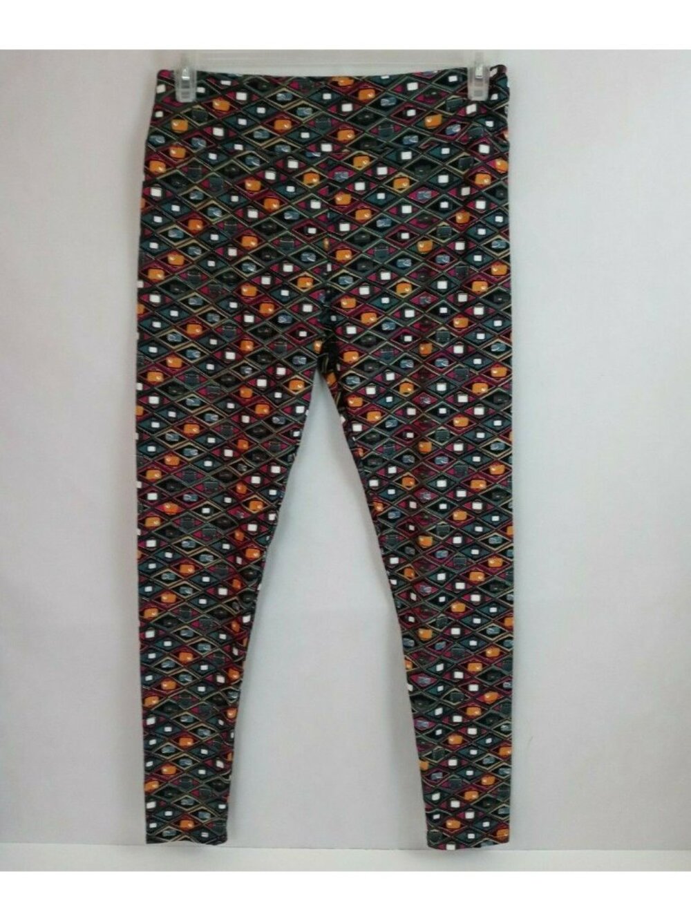 New LuLaRoe Tall & Curvy Leggings With Multi-Color Diamonds & Radios